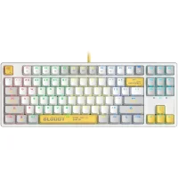 Клавиатура A4Tech Bloody S87 Energy White (Bloody BLMS Red Plus) фото 1